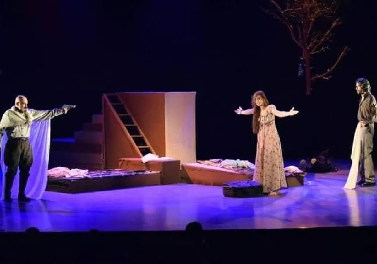 أحد العروض المشاركة - الصورة من انستغرام مهرجان_بغداد الدولي للمسرح