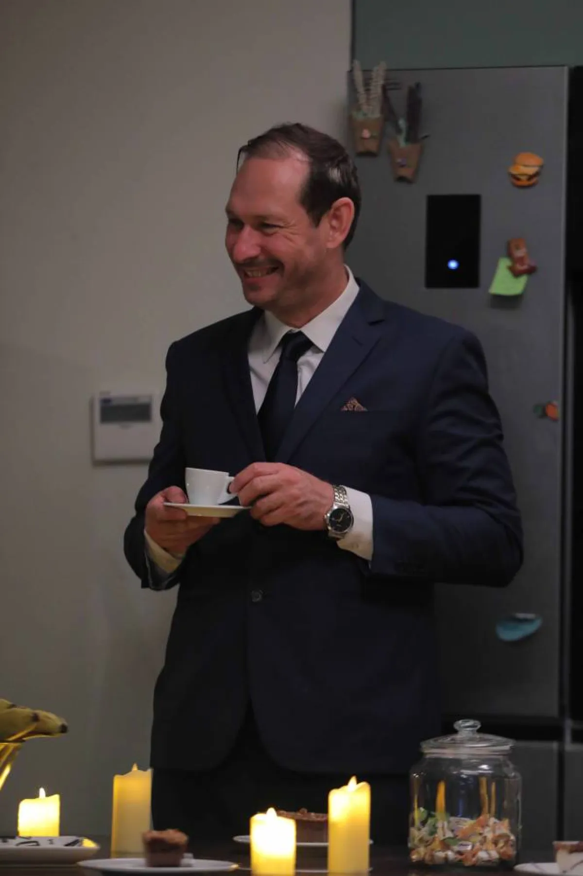 أيمن الشيوي في قواعد الطلاق الـ 45 - الصورة من المكتب الإعلامي لمجموعة mbc