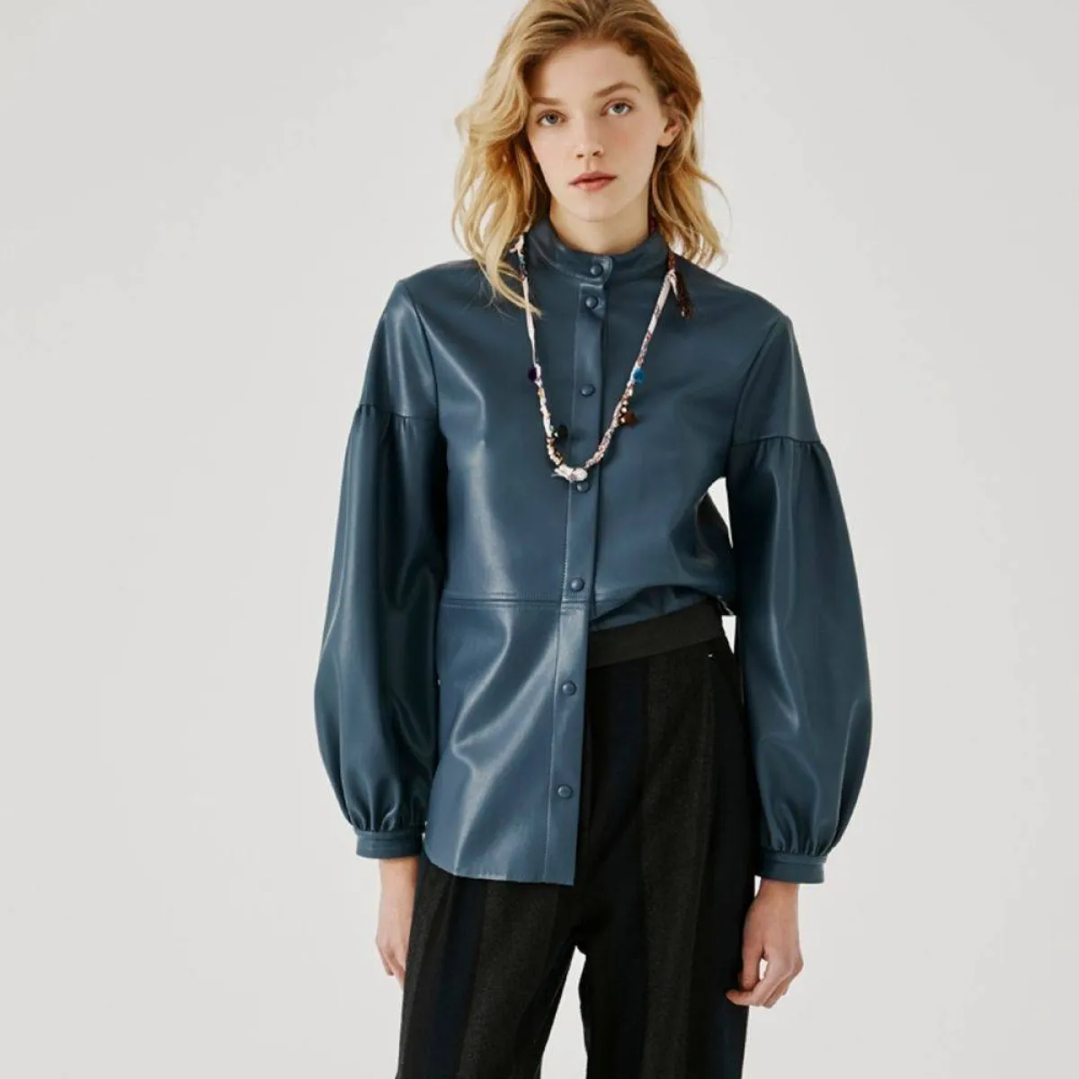 تنسيق القميص الكارو