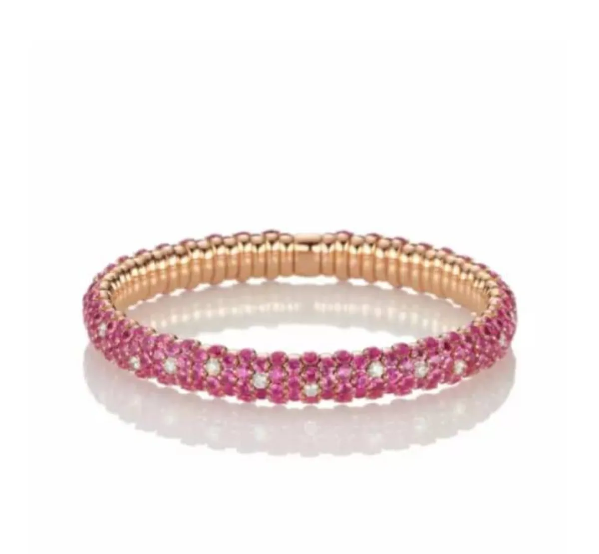 سوار بالياقوت الوردي من Hamilton 