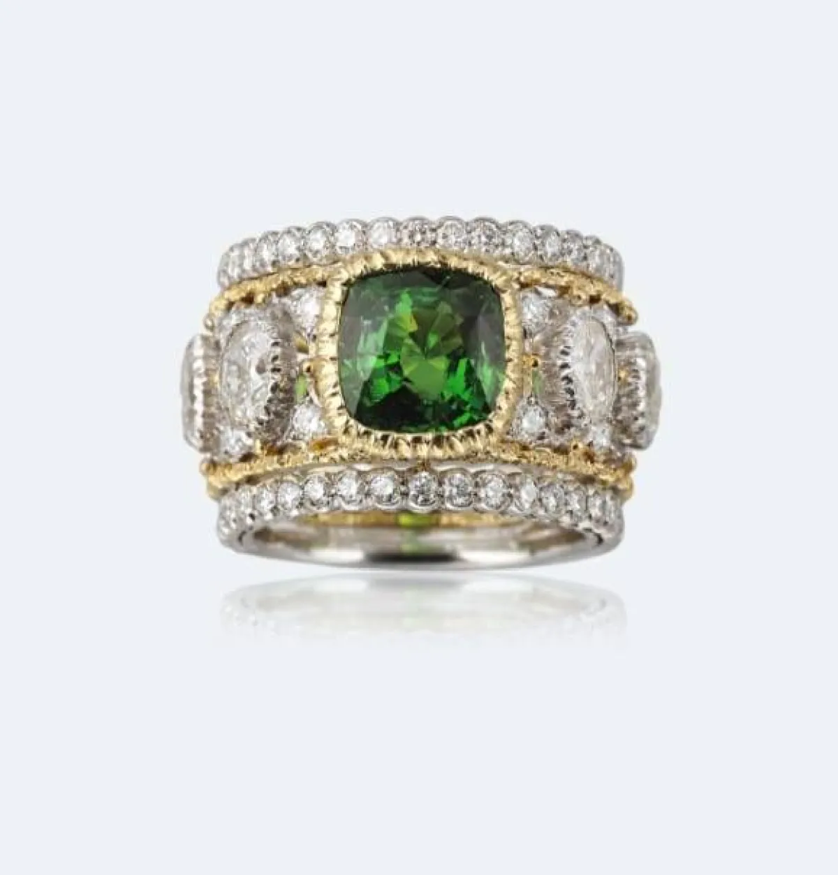 خاتم بحجر التزافوريت من بوتشلاتي Buccellati