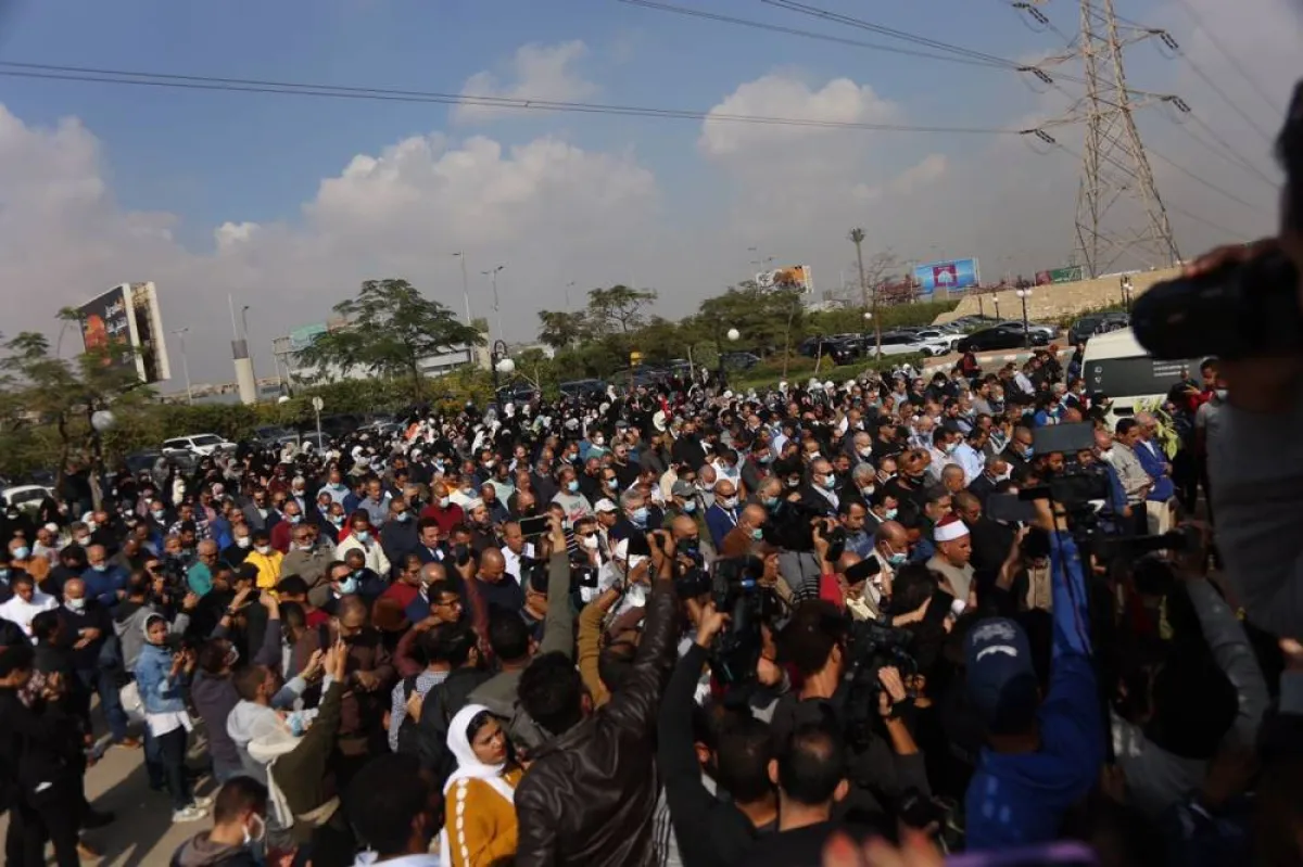 جنازة مهيبة لسهير البابلي - الصورة خاصة لسيدتي