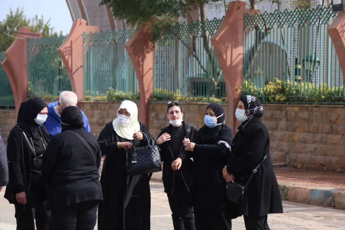 جانب من جنازة سهير البابلي - الصورة خاصة لسيدتي