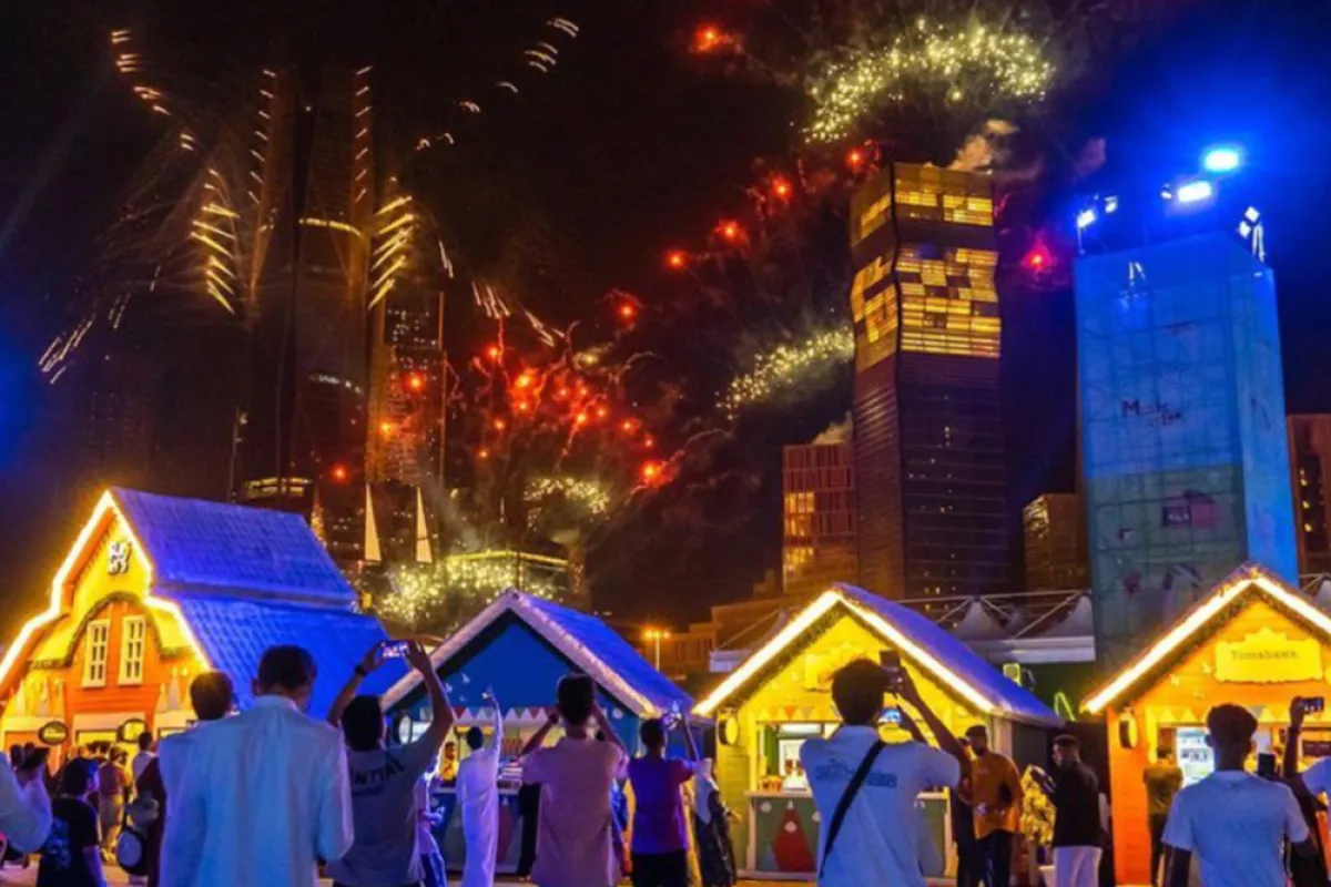 صورة لأجواء موسم الرياض الممتعة من الموقع الرسمي للموسم على أنستغرام