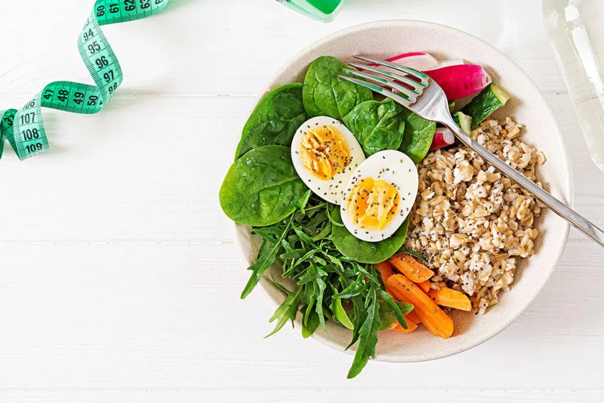 صورة لطبق غني بالبروتين