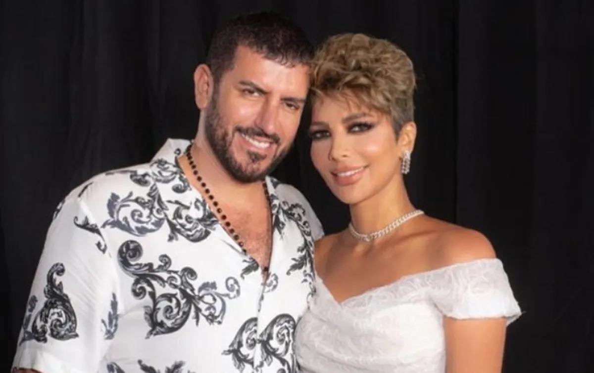 فائق حسن واصاله نصري -الصورة من حساب اصاله على الانستغرام