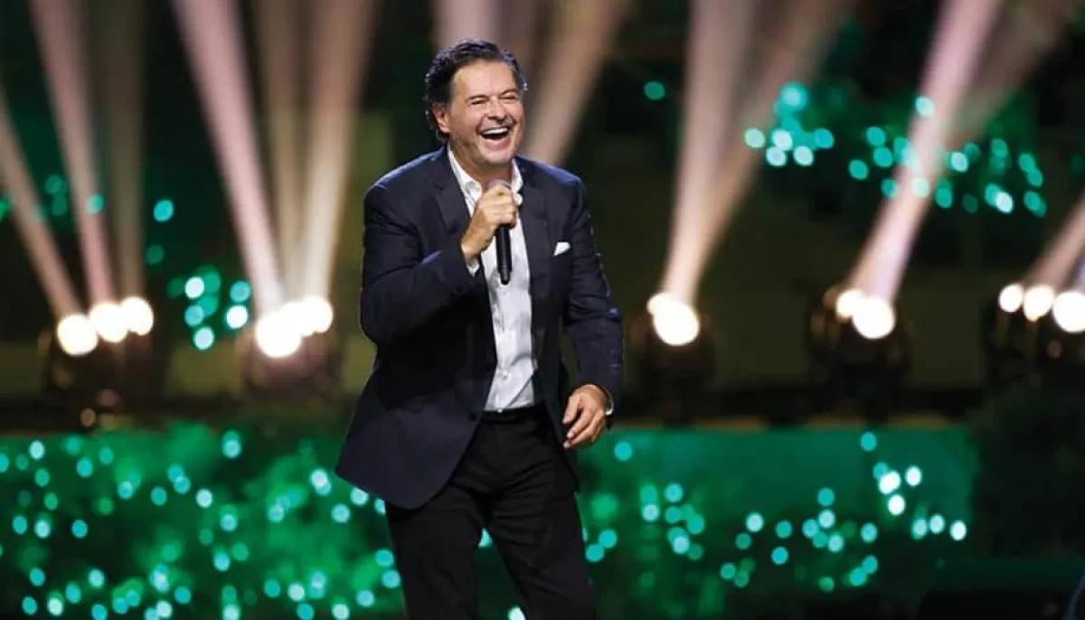 راغب علامة - الصورة من حسابه على فيسبوك