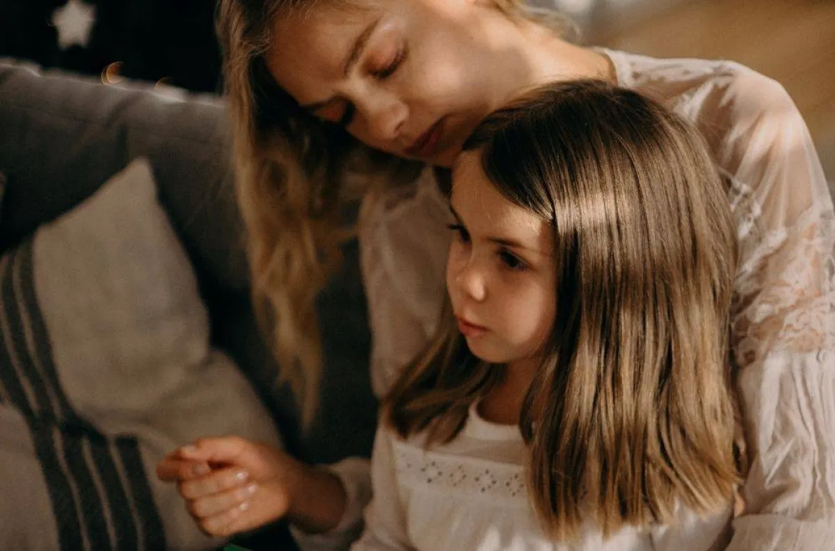 صورة لأم وطفلتها