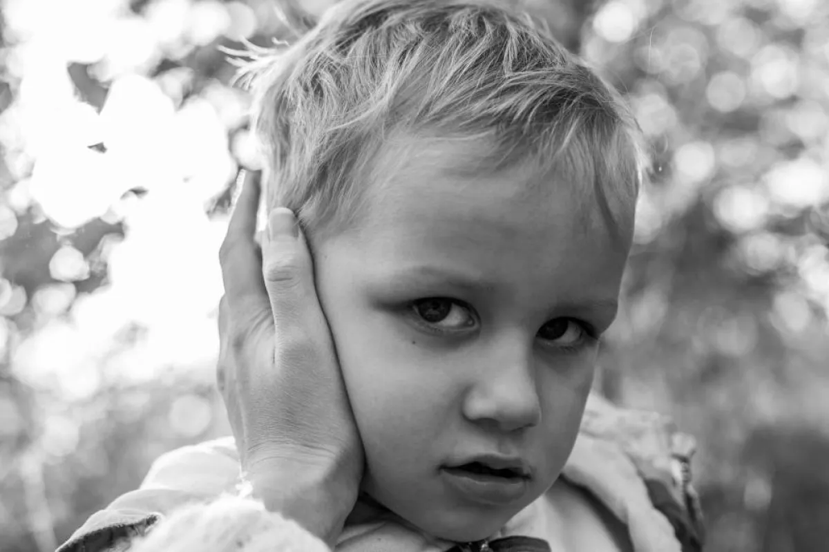 صورة لطفل نكدي