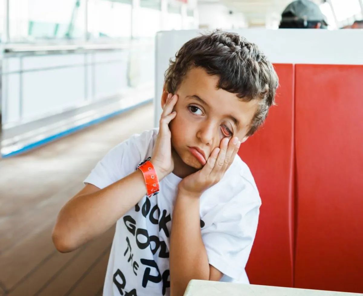 صورة طفل نكدي بامتياز