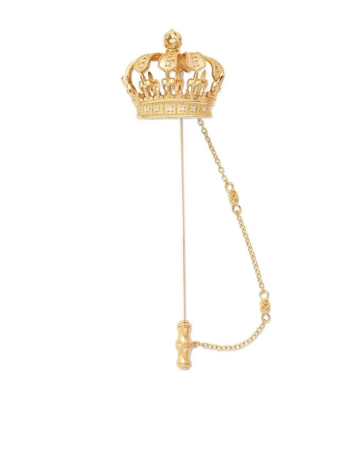   بروش Crown brooch من دولتشي آند غابانا Dolce & Gabbana
