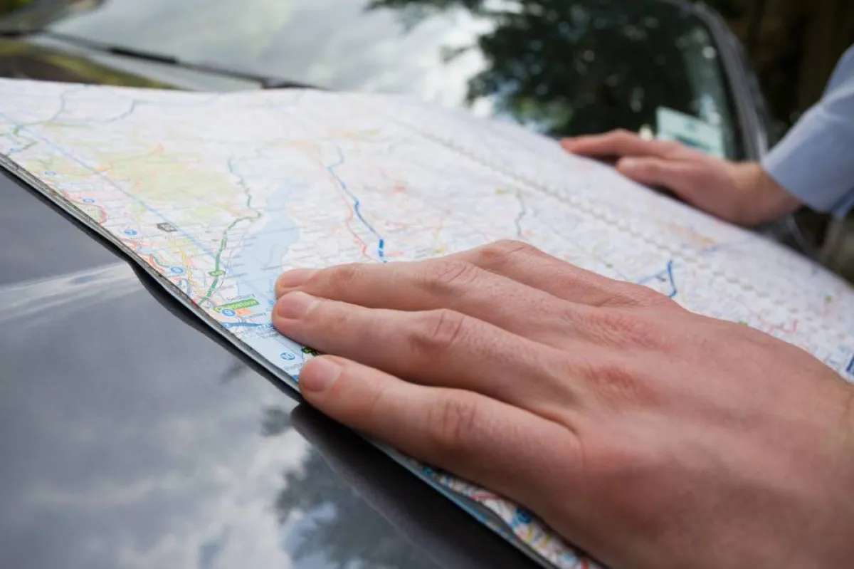 الإطلاع على الخريطة قبل الذهاب إلى الأماكن