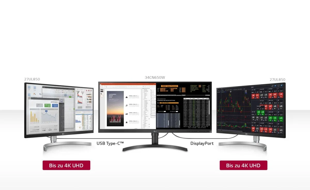 صورة جهاز كمبيوتر الكل في واحد من إل جي