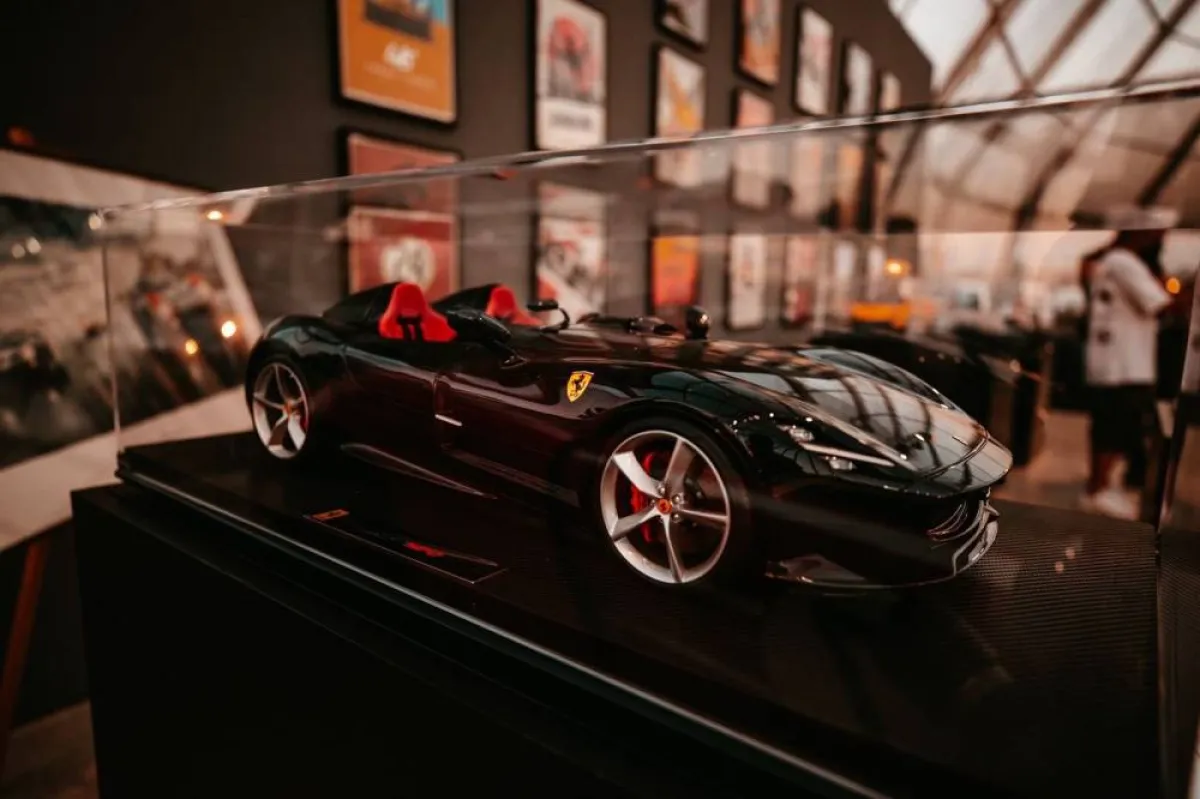 سيارة فورمولا1 الهجينة - الصورة من حساب الهيئة العامة للترفيه على تويتر