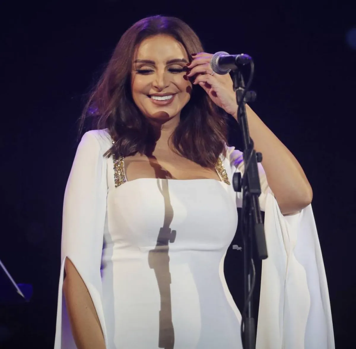 أنغام من الحفل - الصورة من حسابها على إنستغرام