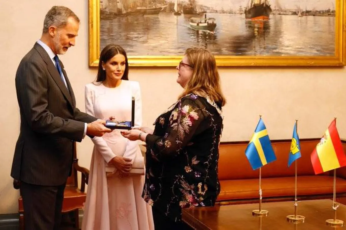 الملك فيليب يتسلم المفتاح الذهبي لمدينة ستوكهولم- الصورة من موقع Royal central