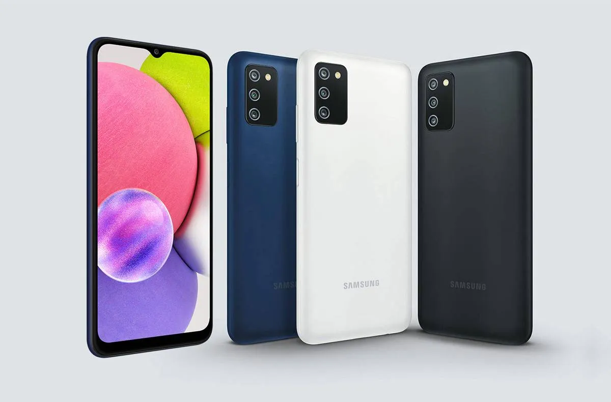 صورة لهواتف سامسونج الحديثة