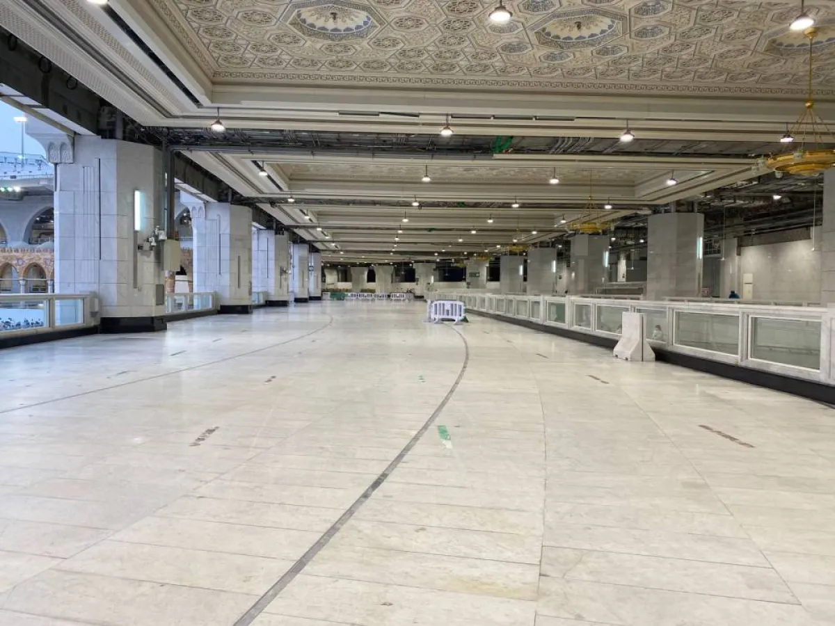 المسارات الخاصة بحركة المعتمرين