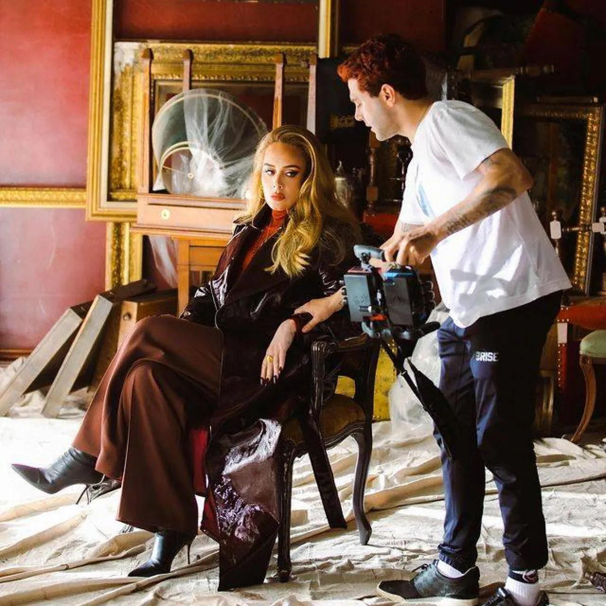 أديل- الصورة من حسابها على إنستغرام