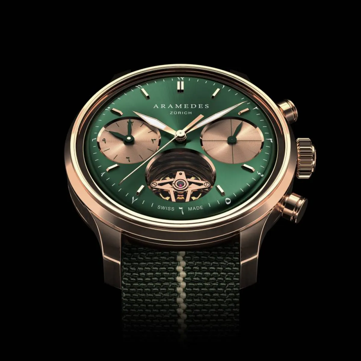 ساعة ماستَرتايمَر صلاة توربيون أوتوماتيك - Mastertimer Salah Tourbillon Automatic من Aramedes