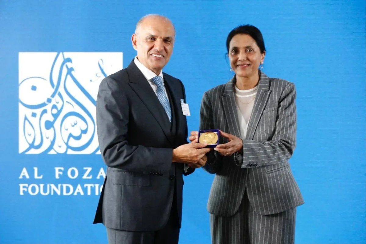 جائزة الفوزان السعودية - الصورة من حساب هيفاء آل مقرن على تويتر