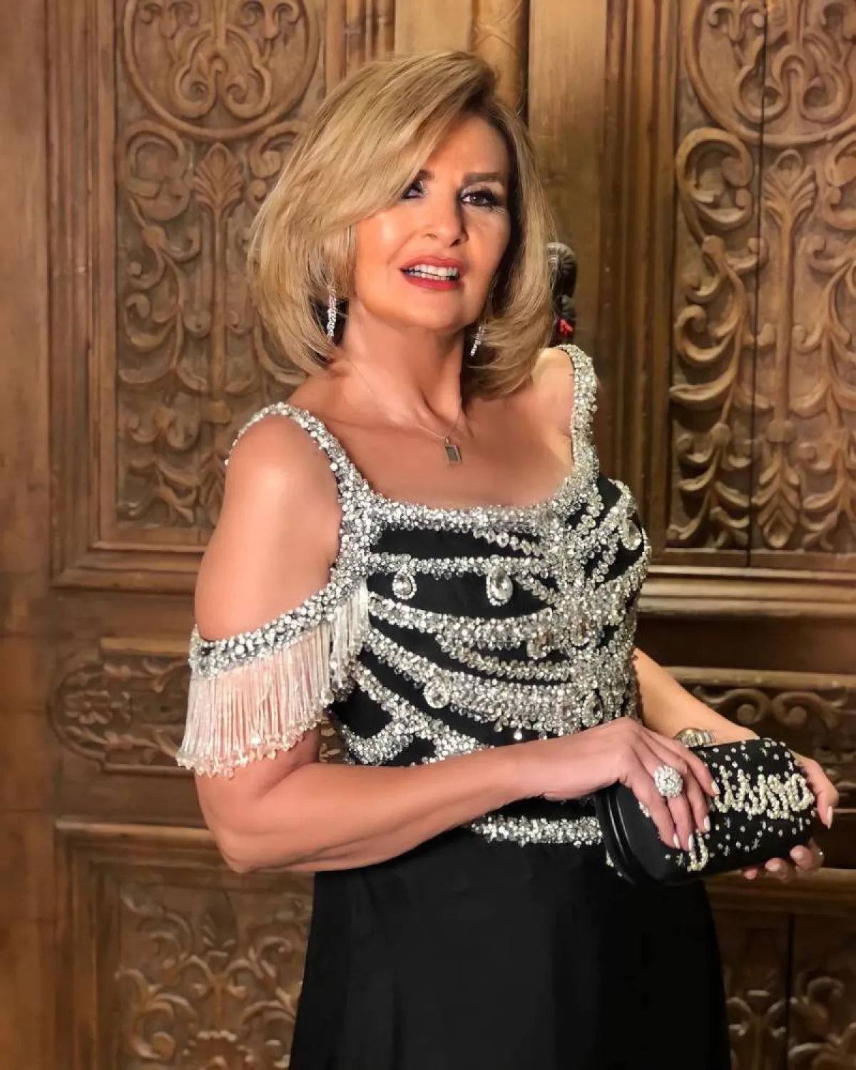 يسرا في افتتاح مهرجان القاهرة السينمائي الدولي 2021