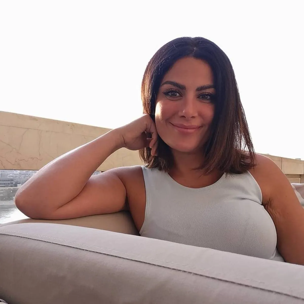 صبا مبارك - الصةرة من حسابها على انستغرام