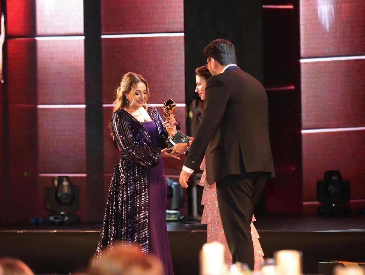 ليلى علوي-الصورة من حساب مهرجان ضيافة على انستغرام