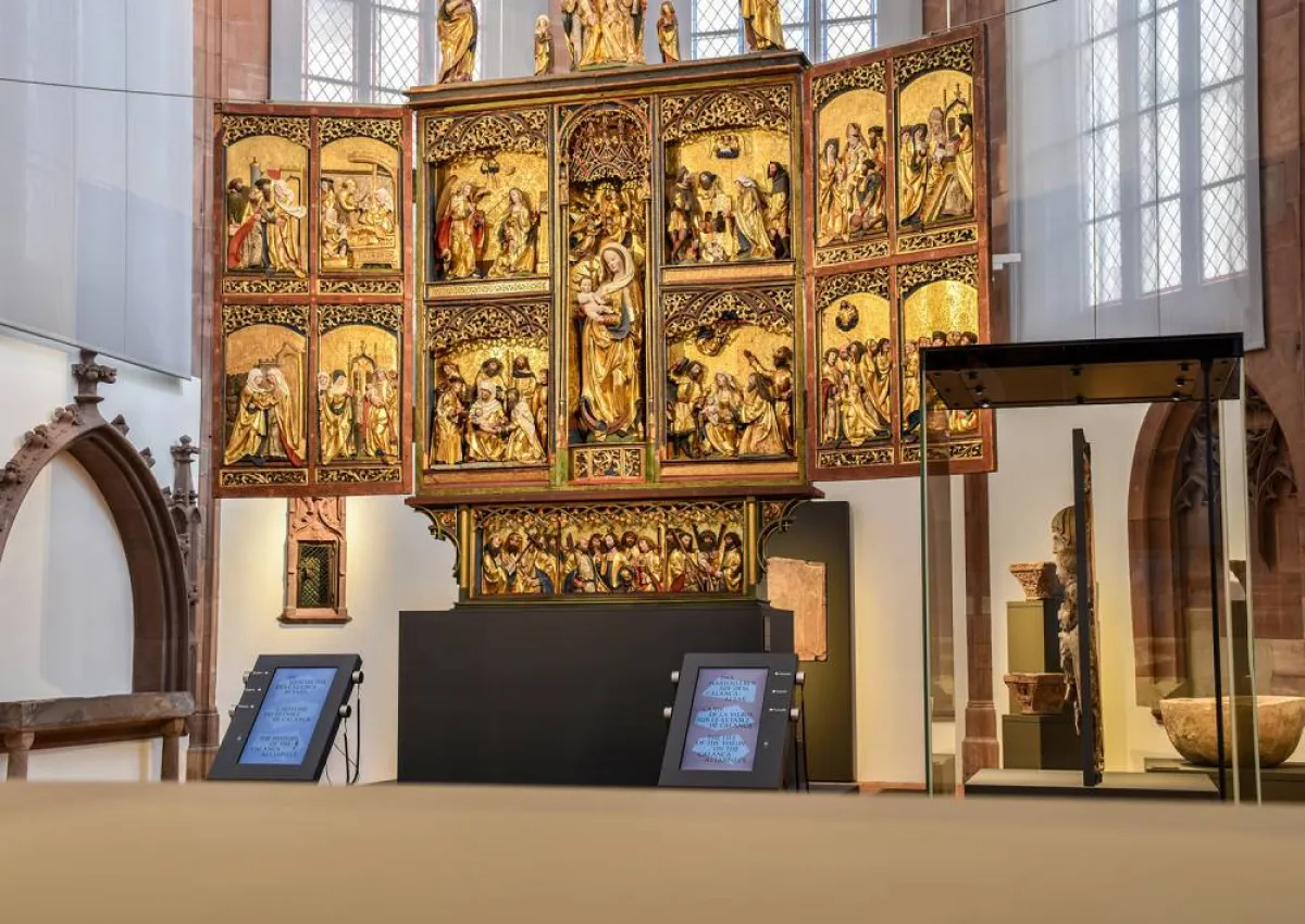 لقطة لداخل متحف التاريخي