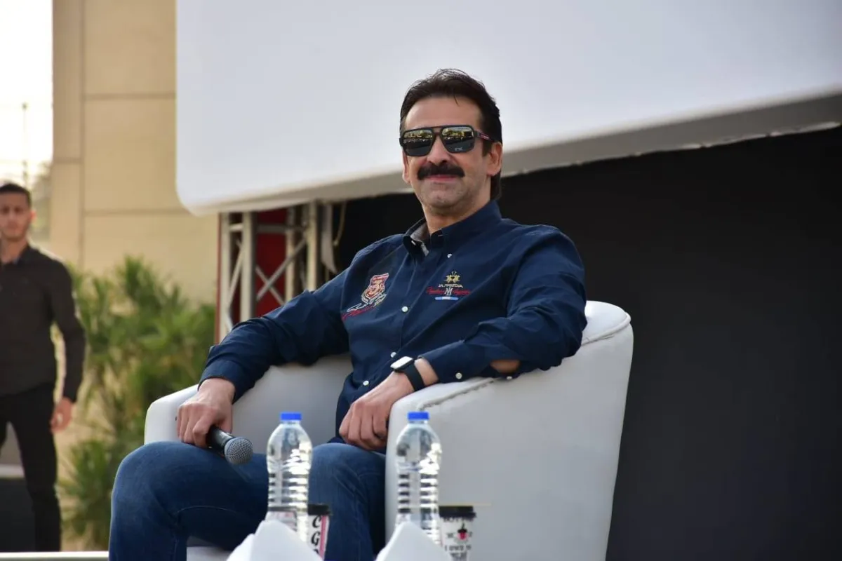 كريم عبد العزيز في ندوة تكريمه - الصورة من المسؤول الإعلامي بمهرجان القاهرة السينمائي