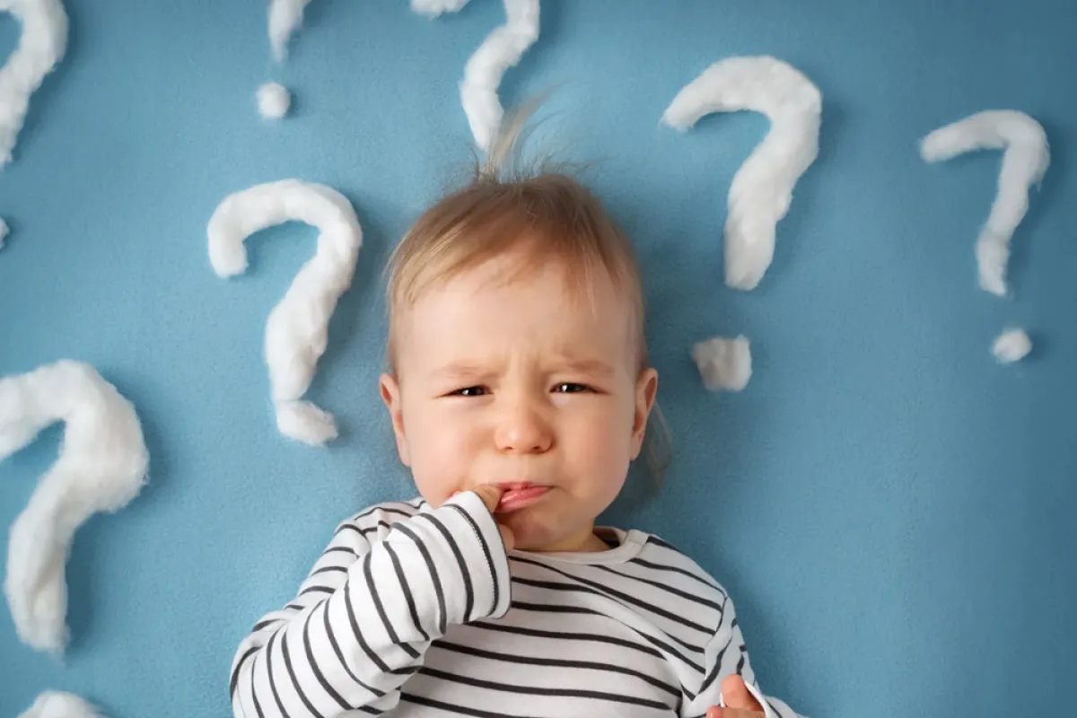 الطفل المدلل كثير البكاء