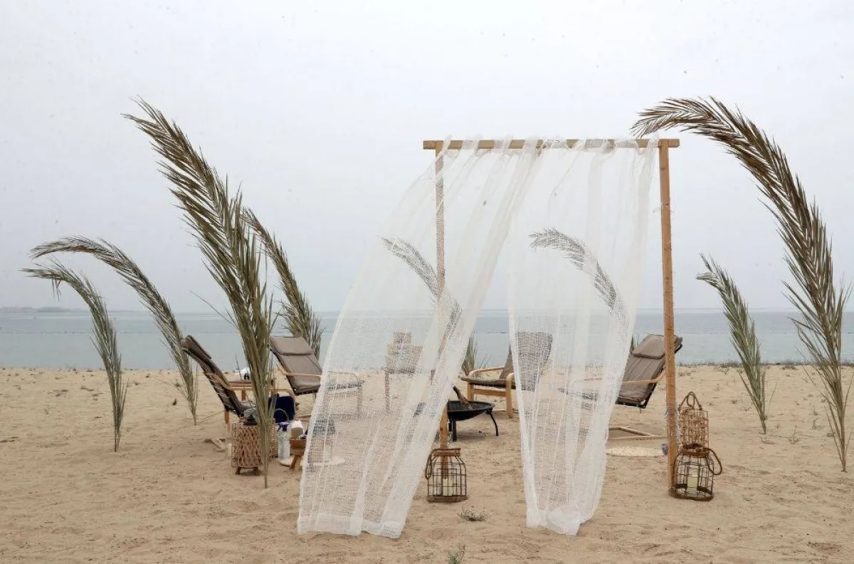 جلسة على كورنيش الفناتير ضمن مشروع الآء السبيعي 