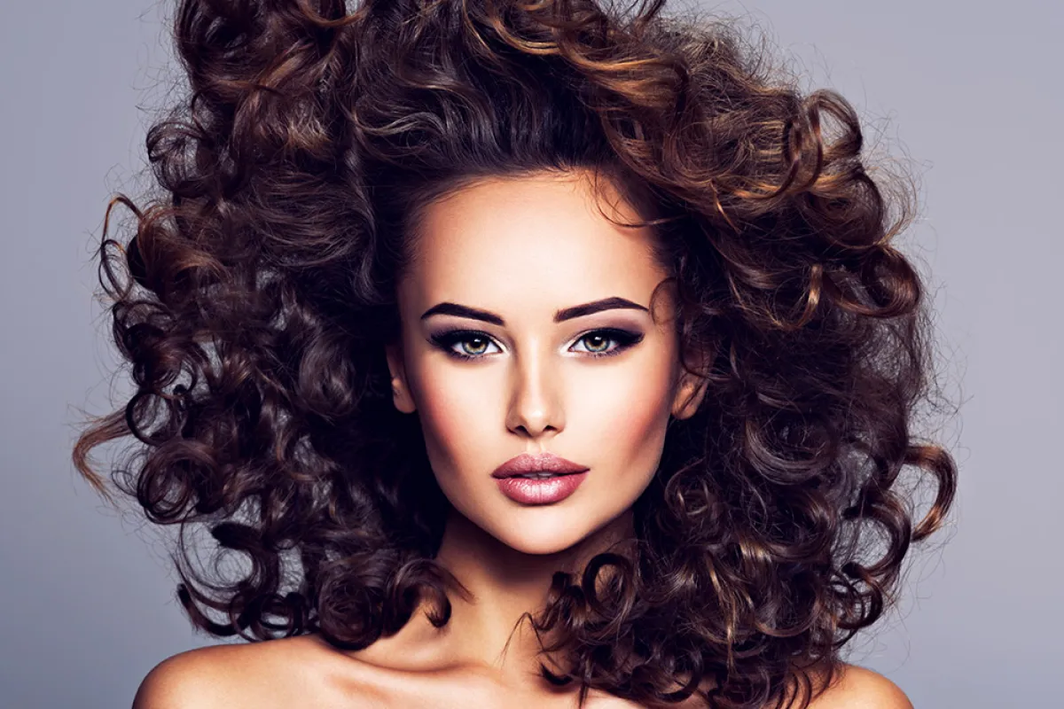 جل طبيعي للشعر الكيرلي