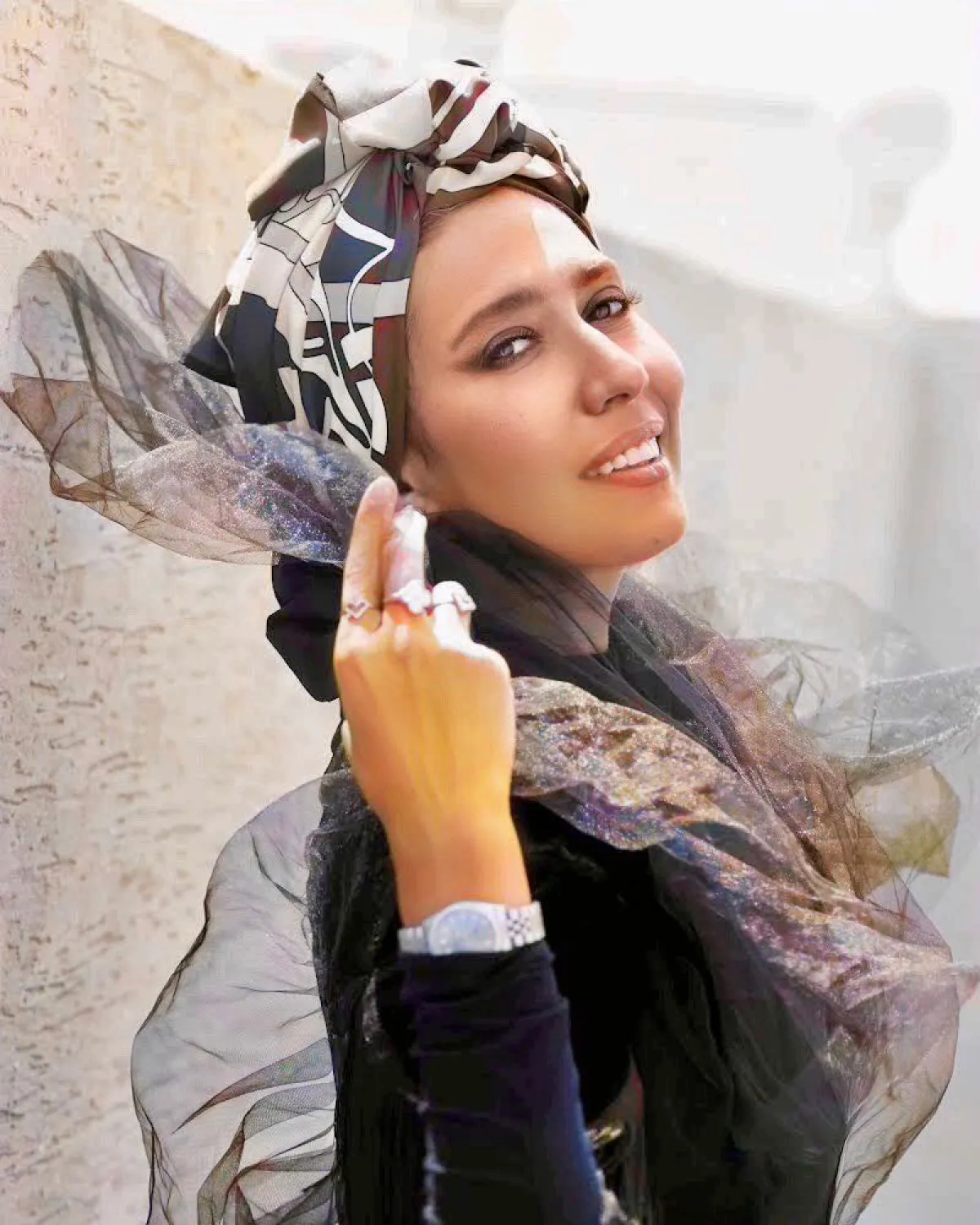 المصممة ريهام أبو الفرج 