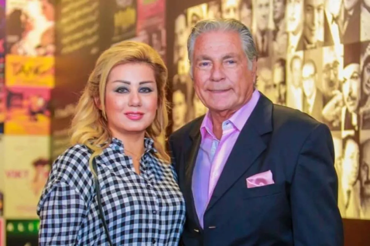 مصطفى فهمي وفاتن موسى - الصورة من حسابها على انستغرام