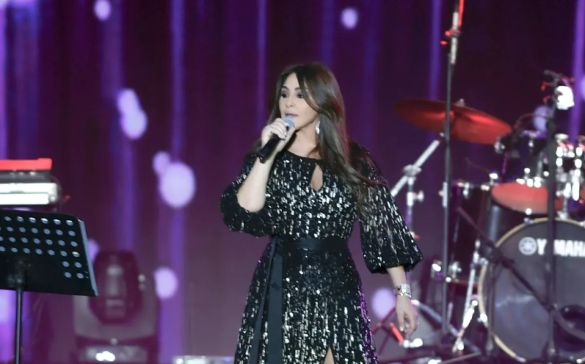 إليسا من حفل موسم الرياض - تصوير بشير صالح