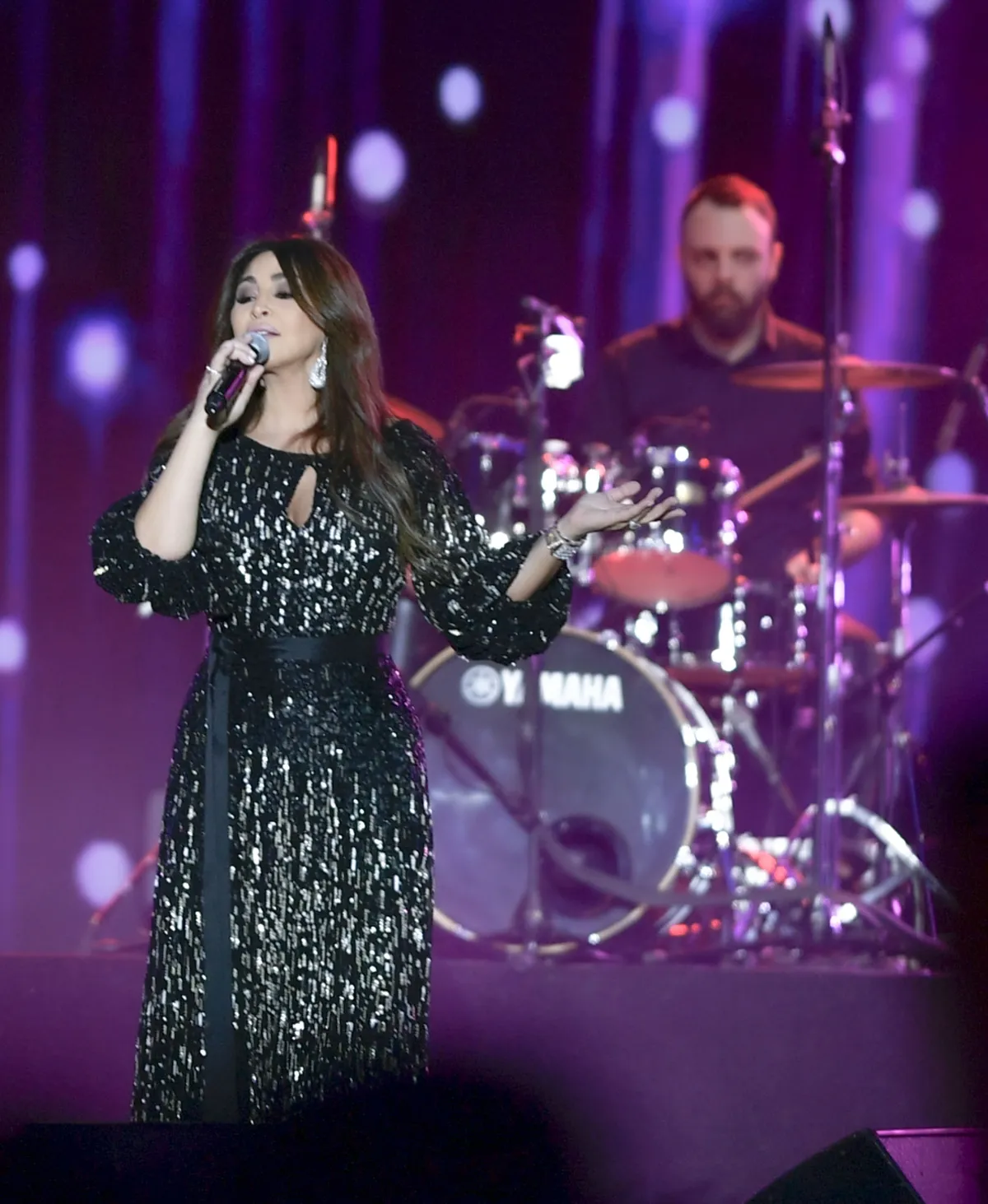 إليسا من حفل موسم الرياض - تصوير بشير صالح