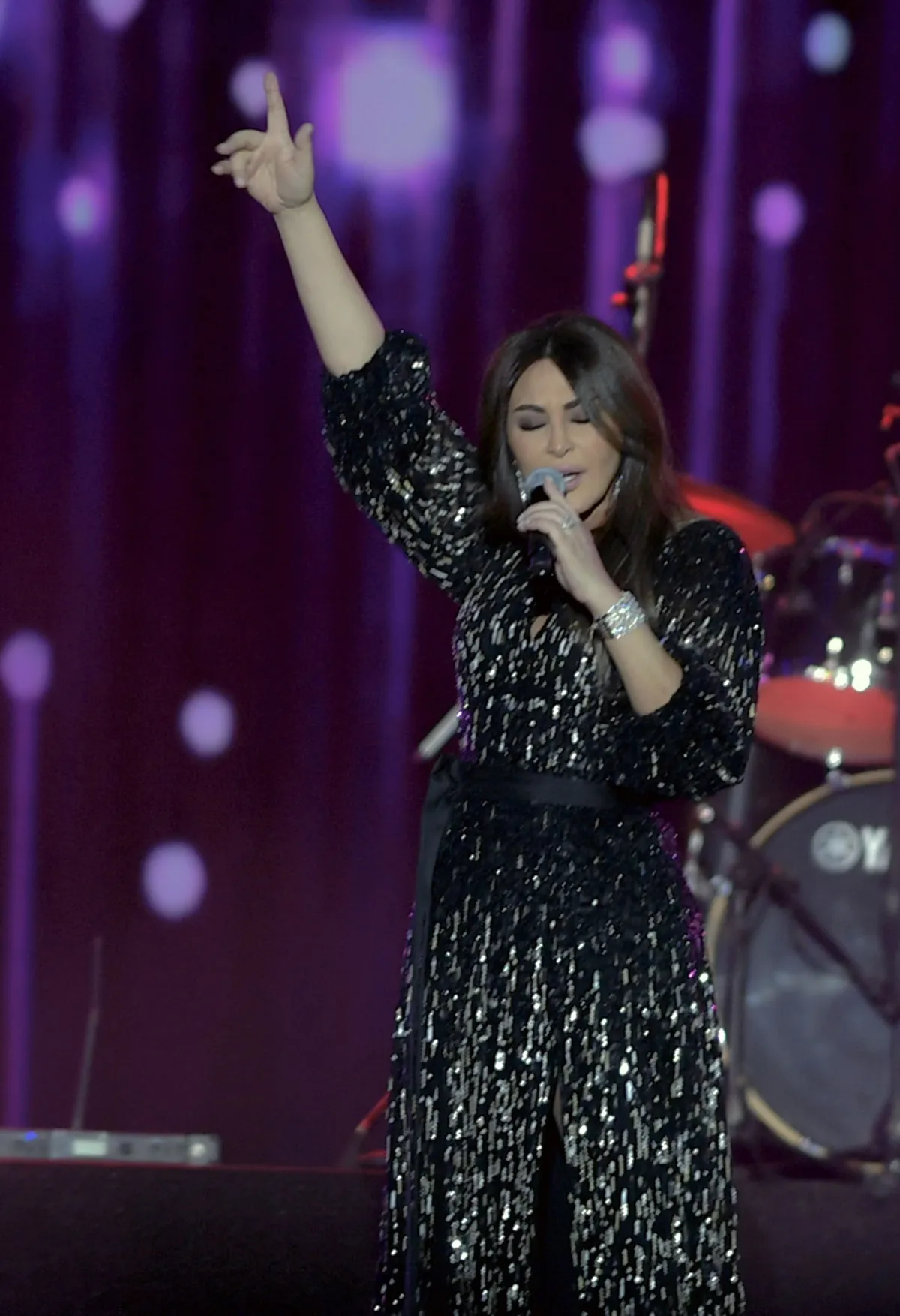 إليسا من حفل موسم الرياض - تصوير بشير صالح