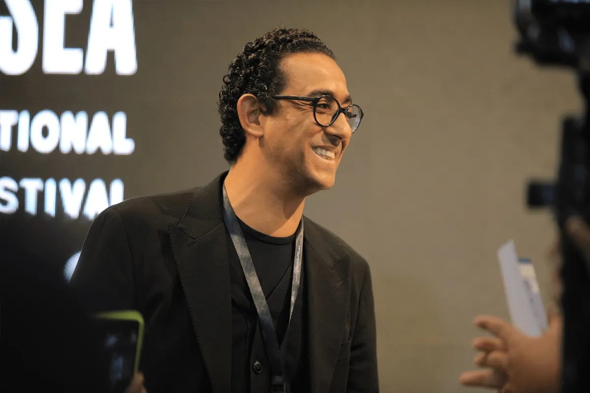 مروان حامد من ندوة مهرجان البحر الأحمر - الصورة من موقع مهرجان البحر الأحمر