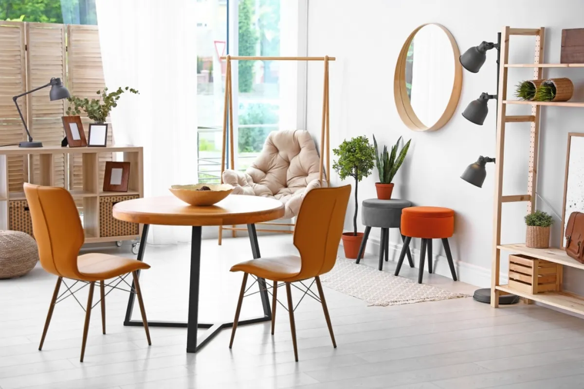 دليل إلى مفروشات غرف الطعام  