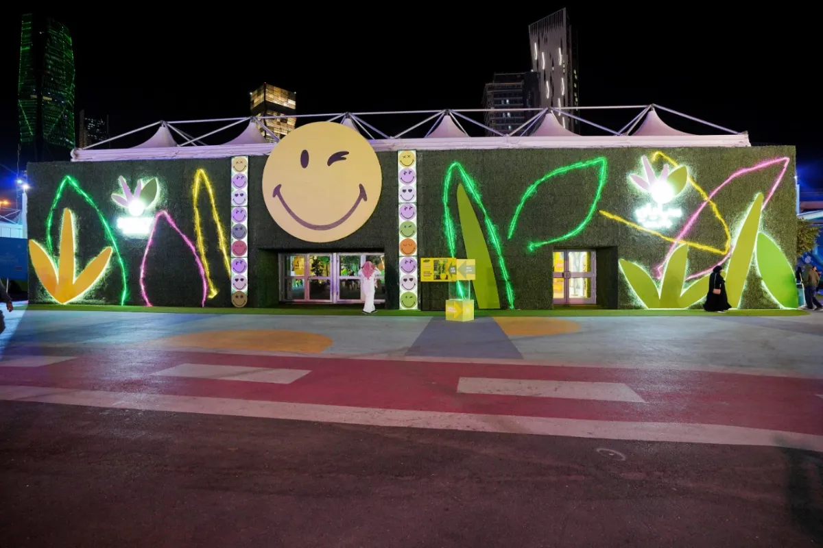 وتوجد في معرض "سمايلي جاردن" كذلك حديقة للأطفال