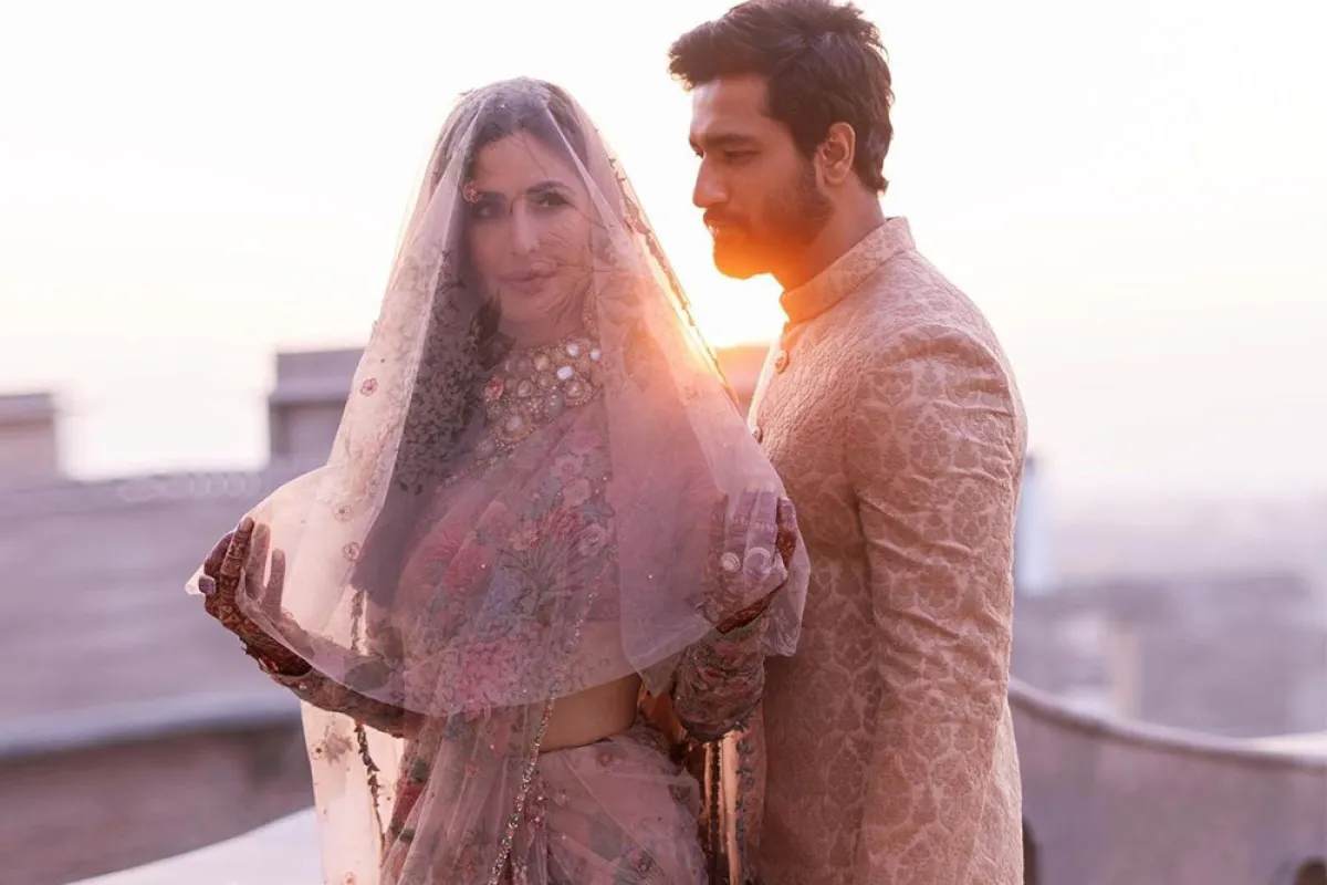 زواج كاترينا كيف وفيكي كوشال- الصورة من حساب كاترينا كيف على إنستغرام