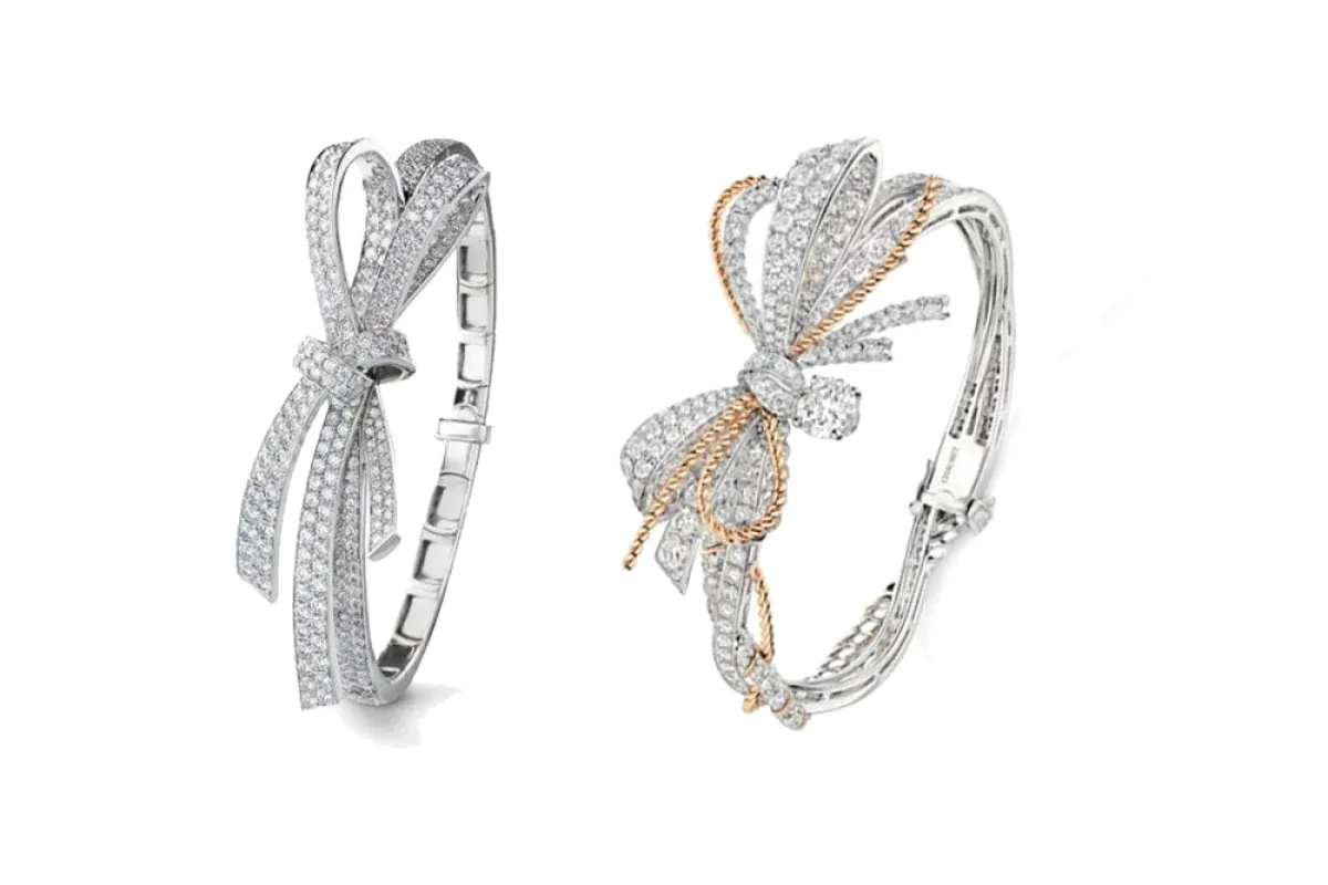 أساور على شكل فيونكة 2021