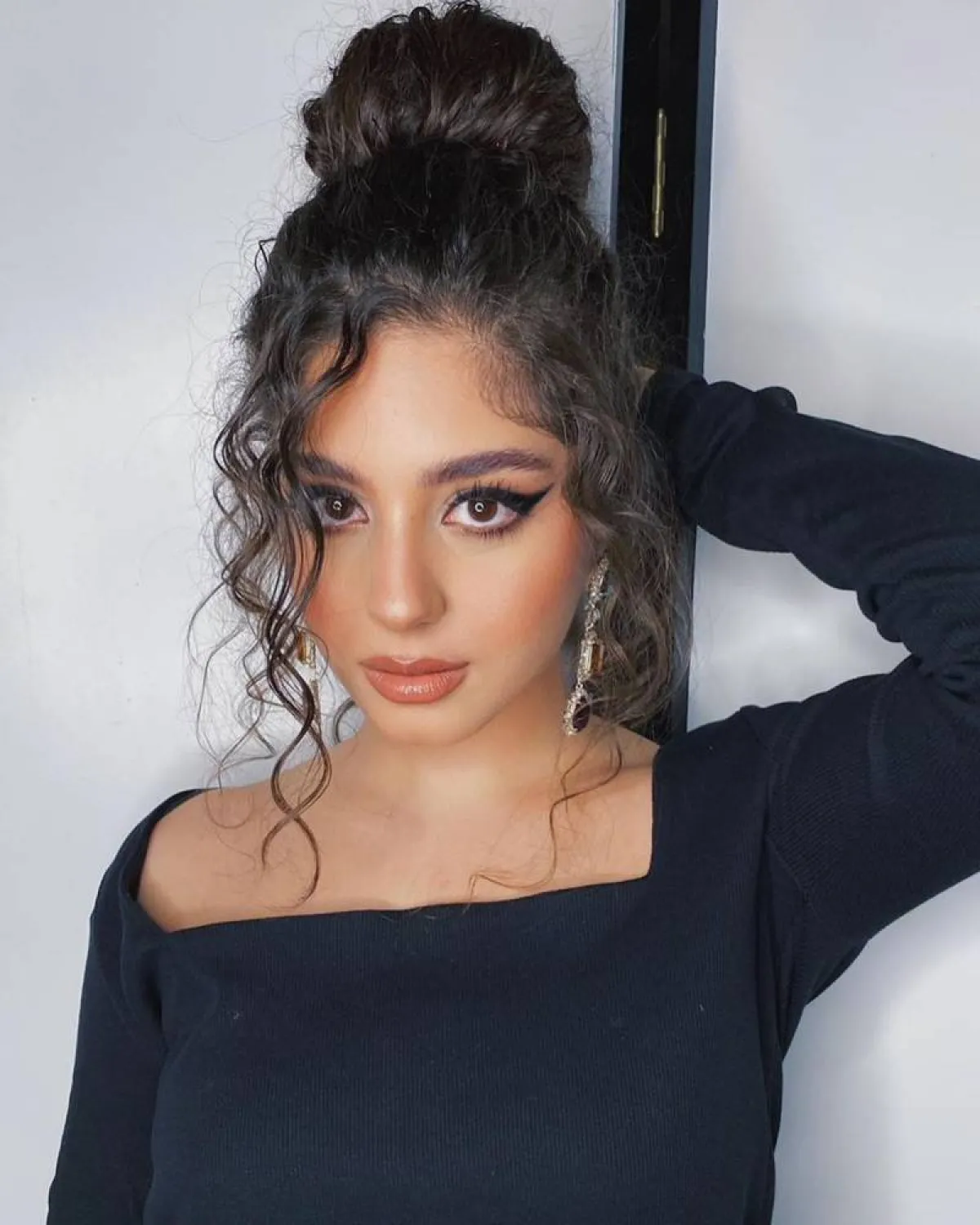 تسريحات شعر مرفوعة من مايان السيد