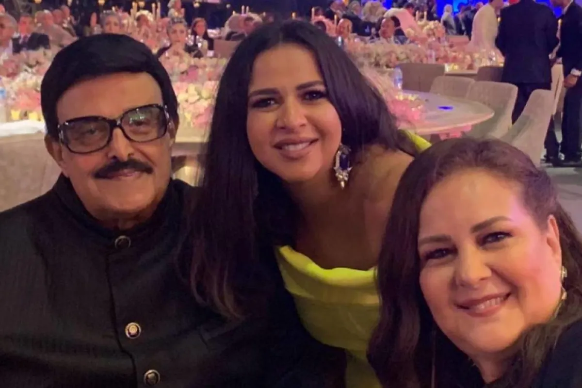 إيمي ووالداها الراحلان سمير غانم دلال عبد العزيز - الصورة من حسابها على انستغرام