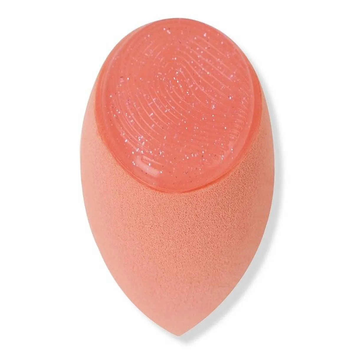 إسفنجة مكياج بسطح سليكون مائل وغير ماص لمزج كريم الأساس ،