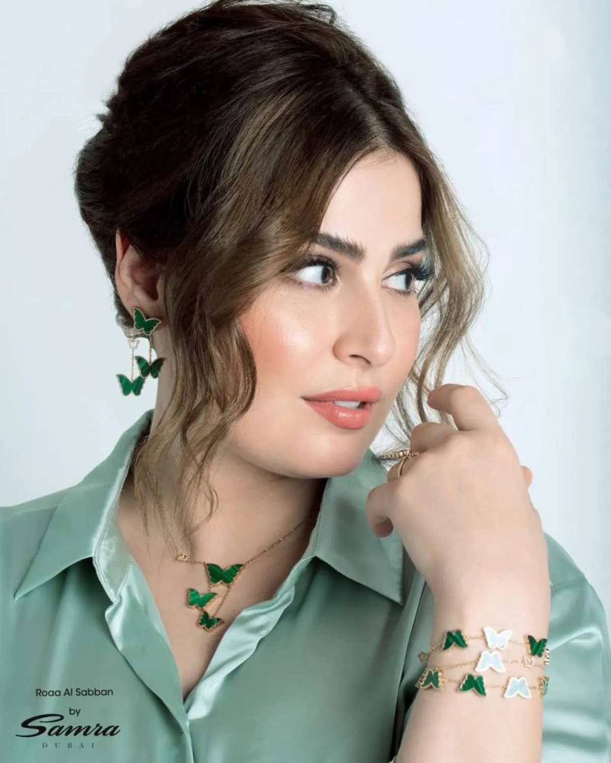 تسريحات مرفوعة للشعر الطويل