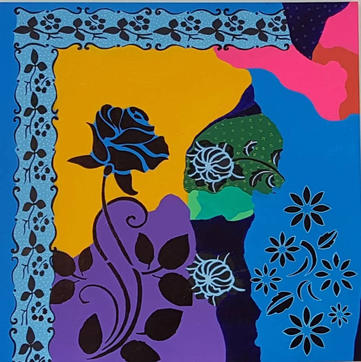 أحد أعمال د. ريم حسن 