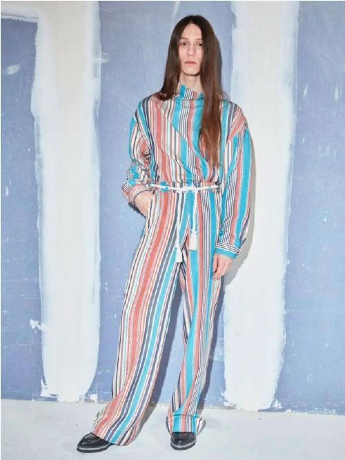 ملابس مقلّمة بخطوط أفقية من بنجامين بنمويال  Benjamin Benmoyal