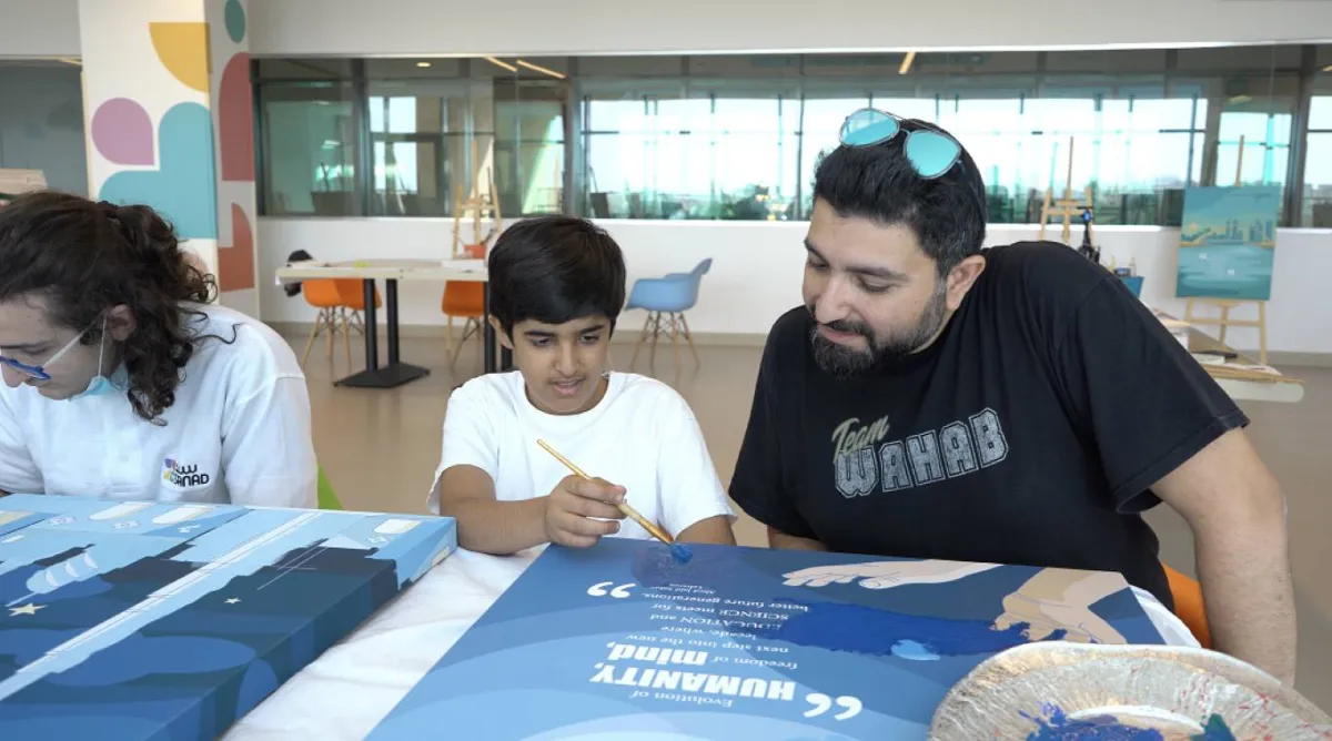 حملة "عبارات في حب الإمارات". الصورة من "وام"